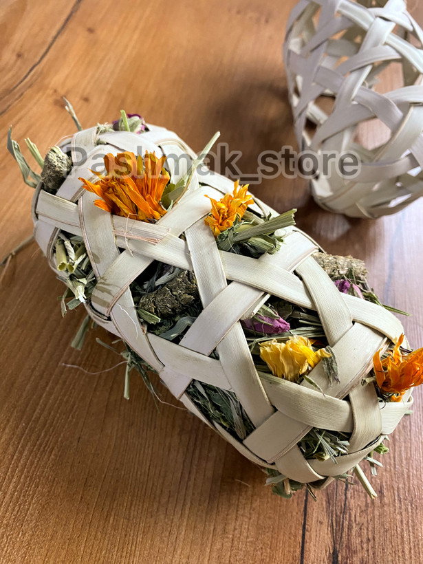 اسباببازی خرگوش استوانه لانه زنبوری حصیری