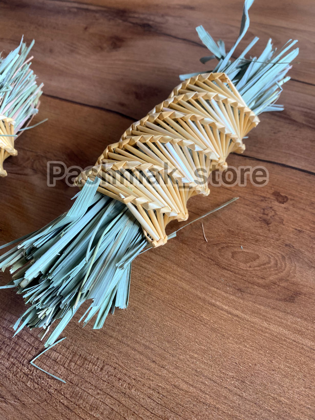 اسباب بازی خرگوش مدل مارپیچ علوفه ساقه گندمی