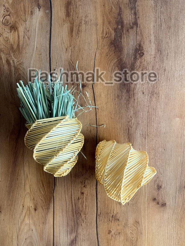 اسباببازی خرگوش مدل مخروط بزرگ گندمی علوفه