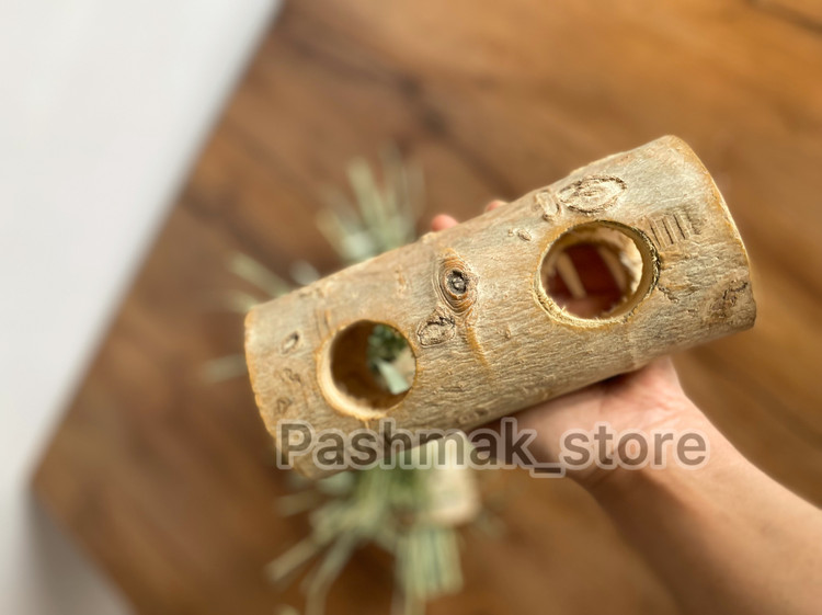 اسباب بازی خرگوش مدل استوانه چوبی چهار حفره