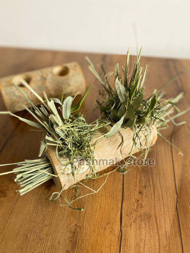 اسباب بازی خرگوش مدل استوانه چوبی چهار حفره
