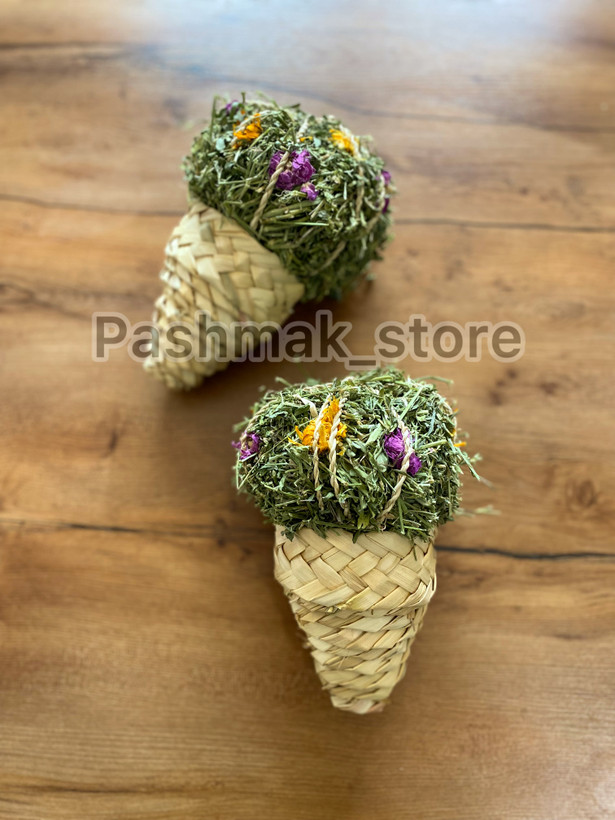 اسباب بازی خرگوش مدل بستنی قیفی حصیری