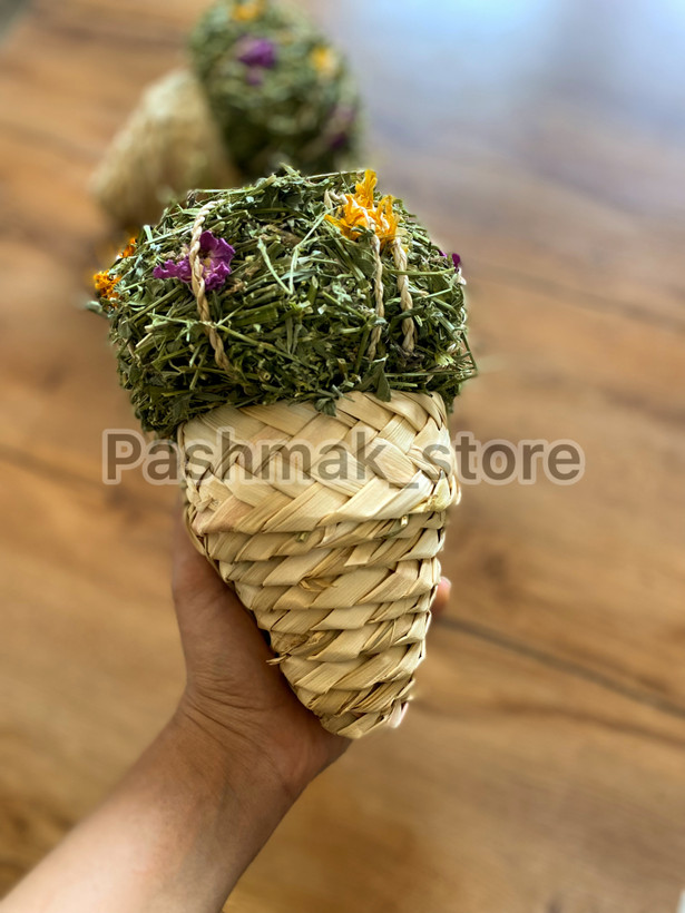 اسباب بازی خرگوش مدل بستنی قیفی حصیری