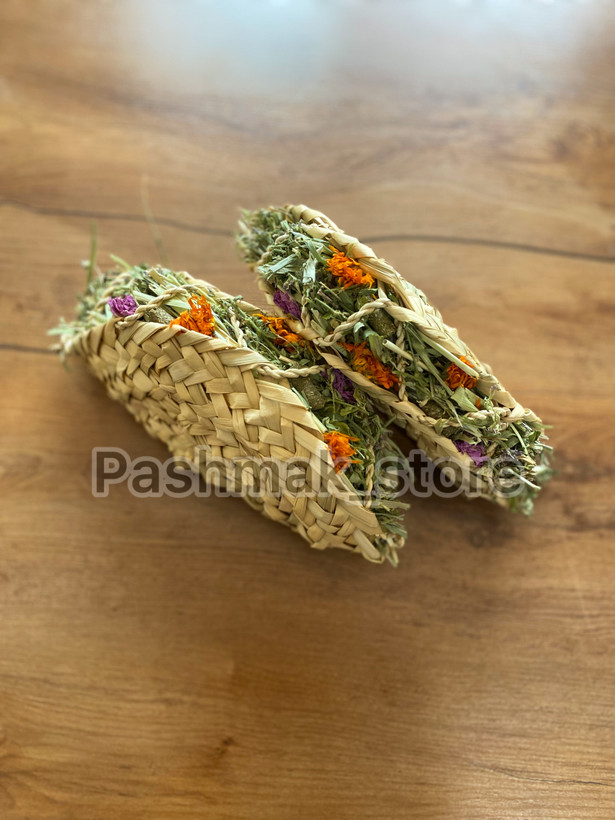 اسباببازی خرگوش مدل پیراشکی حصیری