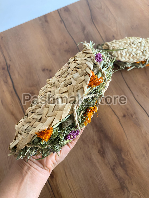 اسباببازی خرگوش مدل پیراشکی حصیری