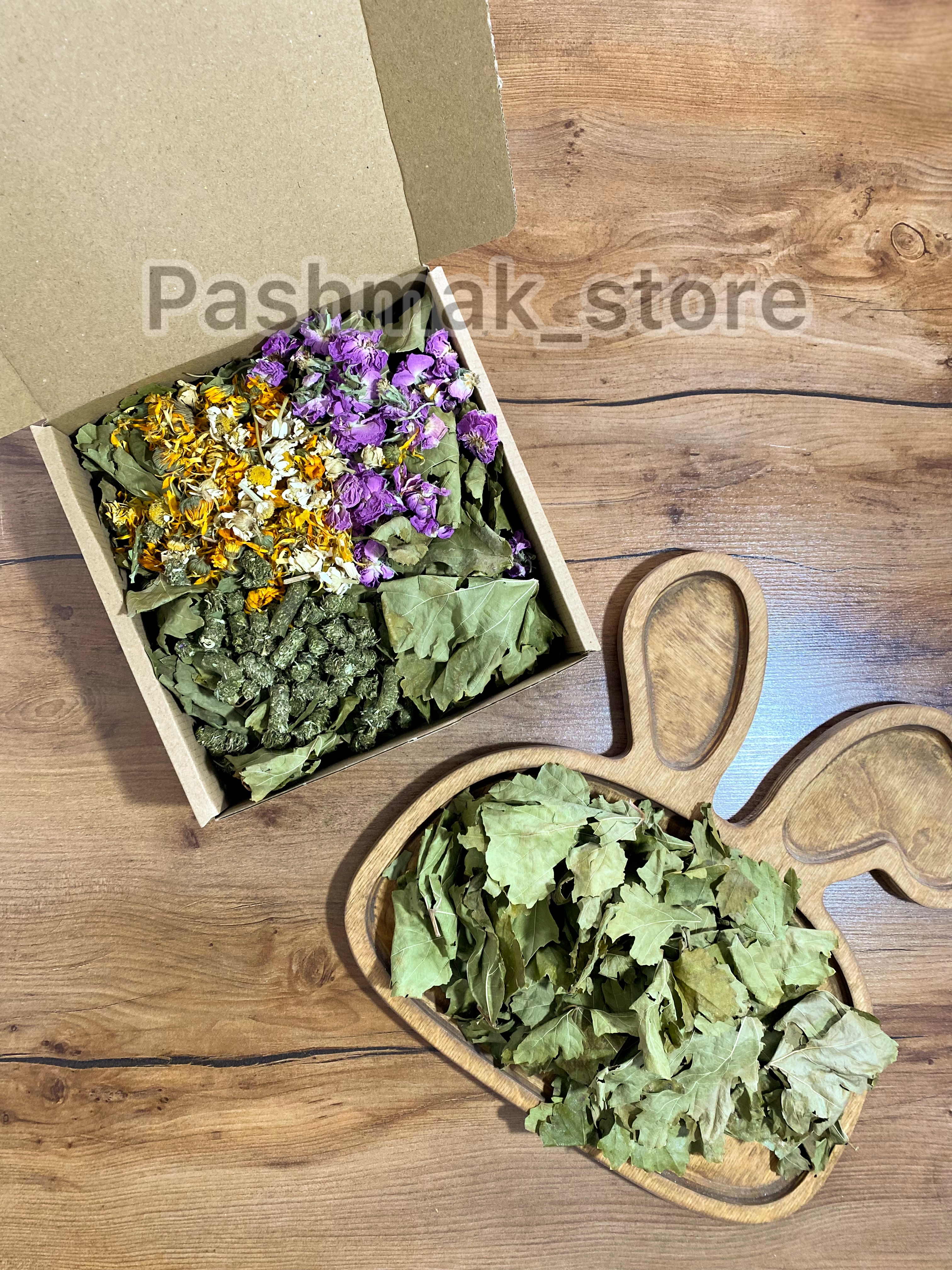 تشویقی خرگوش مدل پک مخلوط برگ انگور